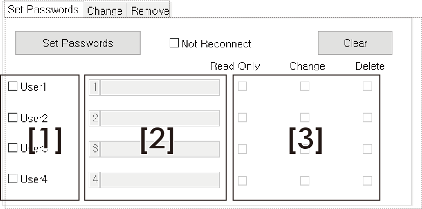 User Management Section